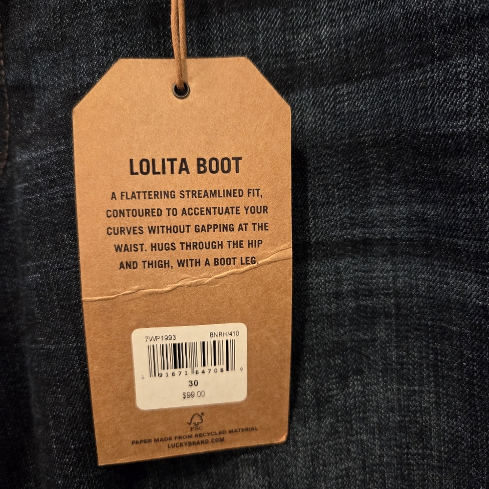 NWT Lucky Brand Women's Lolita Bootcut Jeans - Picture 2 of 8